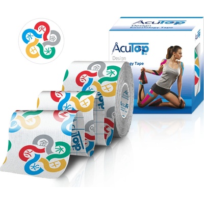 Acu top Kineziologický tejp TCM Päť elementov 5 cm x 5 m