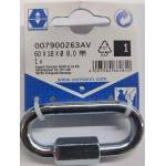 Vorman КАРАБИНА ОВАЛ С ГАЙКА vrn 8mm 60/10x18 (4003984662840)