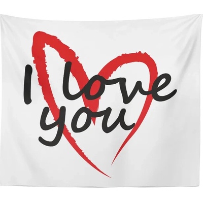 Sablio Deka I Love you srdce 150x120