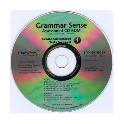 GRAMMAR SENSE 4 ADVANCED GRAMMAR AND WRITING EXAMVIEW ASSESM