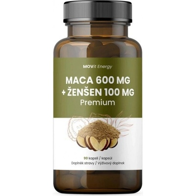 Movit Maca 600 mg Ženšen 100 mg 90 kapslí