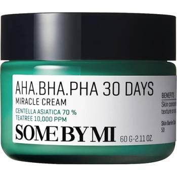 Some By Mi AHA BHA PHA 30 Days Miracle Cream мултиактивен крем с успокояващ ефект унисекс 60 мл