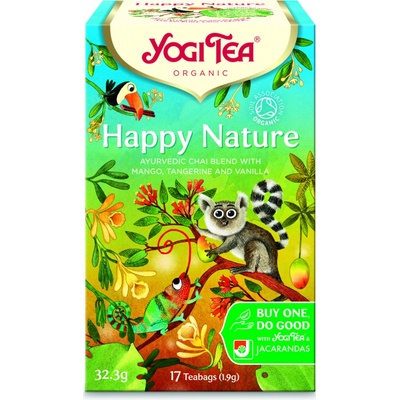 Yogi Tea Bio Veselá příroda 17 x 1,9 g