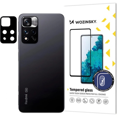 Wozinsky Закалено стъкло за камера 9H за Xiaomi Redmi Note 11 Pro Plus/Redmi Note 11 Pro - Черен KP24599 (24599)