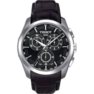 Tissot Мъжки часовник Tissot Couturier 035.617. 16.051. 00, Черен (TIS035.617.16.051.00)