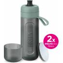 Brita Fill & Go Active 0,6l zelená + 2 ks filtru