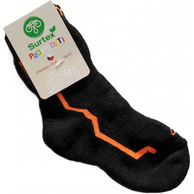 Surtex Merino Ponožky Čierna