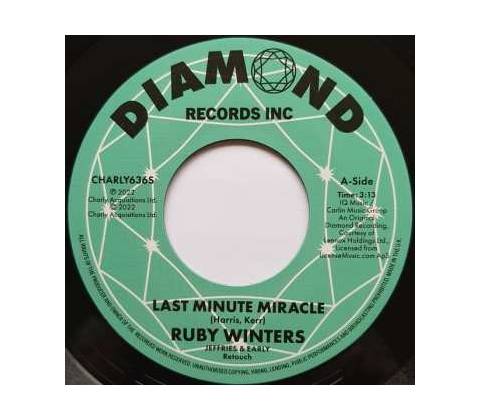 RUBY WINTERS - Last Minute Miracle 7" lp