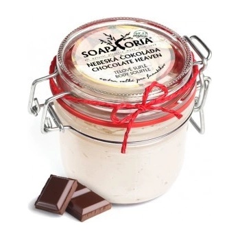 Soaphoria Nebeská čokoláda XXL organické telové suflé 255 ml