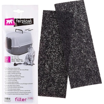 Ferplast uhlíkový filter do mačacích WC L135