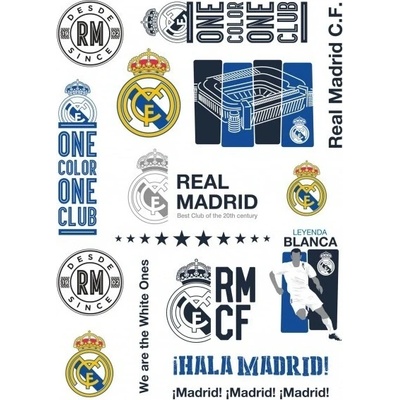 Tetovačky REAL MADRID 14ks RM-111 708017007