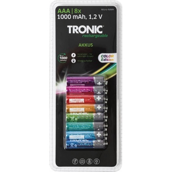 TRONIC® Ready 2 Use Color AAA 8ks 100357749