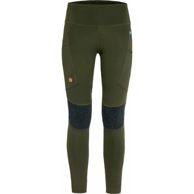 Fjällräven Дамски клин Fjällräven Women's Abisko Trekking Tights HD Leggings - Deep Forest (111-1104-0213)