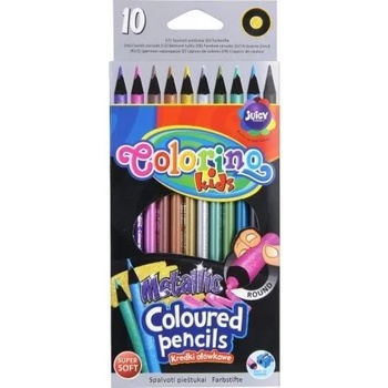 COOLPACK Цветни моливи colorino металик 10 цвята