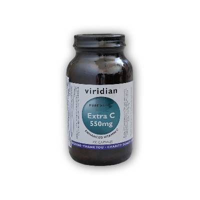 Viridian Extra C 550mg 150 kapslí + volitelný dárek