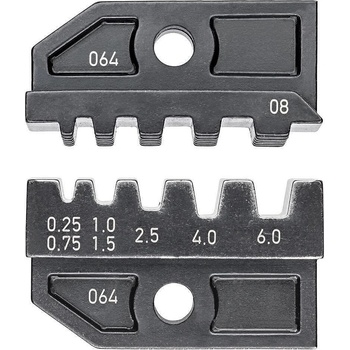 KNIPEX Челюсти CrimpSystem за кримпване на кабелни накрайници 0.25-6мм2, Knipex (K974908)