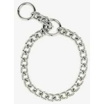 Miazoo Миазоо - Здрав метален нашийник тип удавник за кучета, 4мм/ 60 см