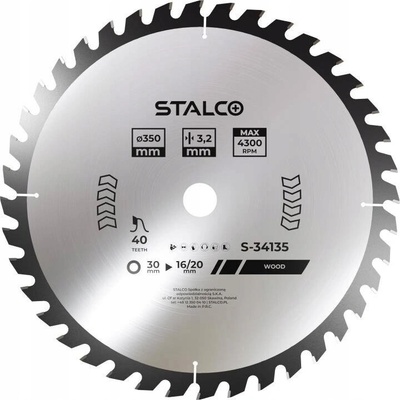 Pilový kotouč na dřevo Stalco S-34225 250x30 mm