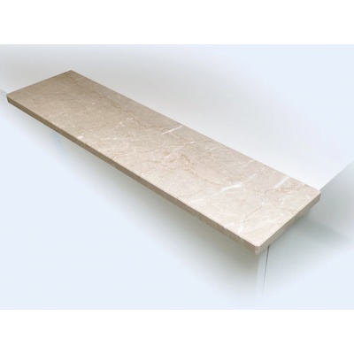 TONE OF STONE Vnitřní parapet z přírodního kamene - Mramor Botticino Classico lesk, 1000x150x20 mm
