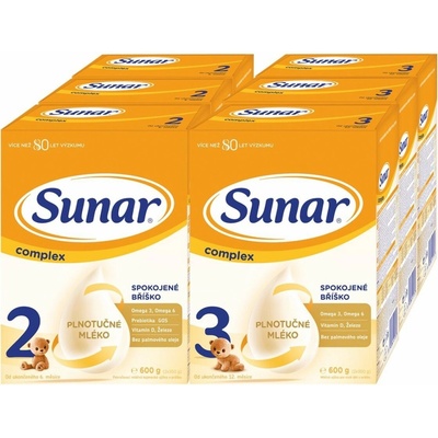 Sunar Complex 2 3 x 600 g a Sunar Complex 3 3 x 600 g