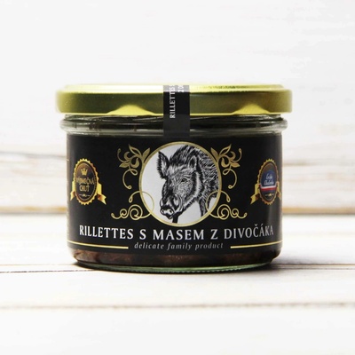 Rillettes z kančího masa 180 g
