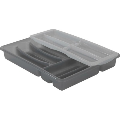 Rotho Organizér do šuplíku, příborník dvoupatrový KLASIK 32 x 39 cm