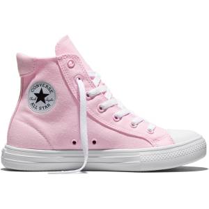 Converse Маратонки Converse Kids' Canvas High-Top Trainers - Bloom/White