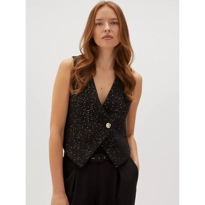 Moodo Черна дамска жилетка Moodo Moodo | Cheren | ЖЕНИ | XS