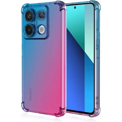 TopQ Xiaomi Redmi Note 13 Shock duhový modro-růžový 120961