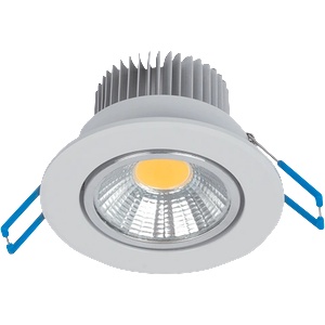 ELMARK Lslcob spotlight 5w 2700k-3000k 230v БЯЛА (92lslc527/wh)