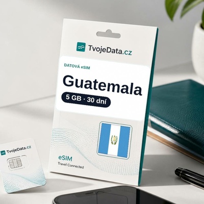 eSIM Guatemala 5 GB / 29 dní - Guatemala 4DDE70