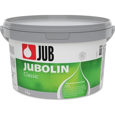 JUB Jubolin classic disperzní stěrkový tmel na zdivo 3 kg