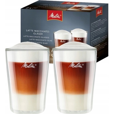 Melitta Sklenice na latte 2 x 300 ml