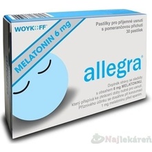 ALLEGRA MELATONÍN 6 mg pastiliek 30