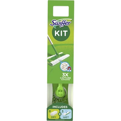SWIFFER МОП Swiffer К-КТ СУХИ КЪРПИ 8бр И МОКРИ КЪРПИ 3бр (1100004233)