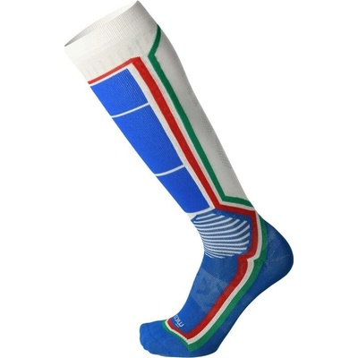 Mico Light weight Odor Zero X-Static Ski Socks bianco