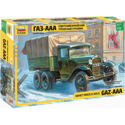 Zvezda Gaz AAA Soviet Truck WWII 1:35
