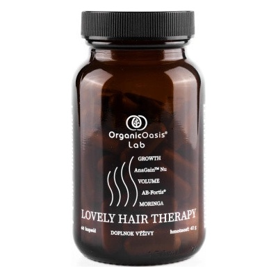 ORGANIC OASIS LAB Lovely Hair Therapy doplněk stravy 60 kapslí