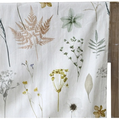 Chic Antique Bavlněný ubrus Aix Floral / Cream 240x140 cm