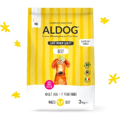Aldog Adult Beef Mini 3 kg