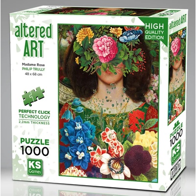 KS Games - Puzzle Madame Rose - 1 000 piese