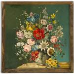 Evila Originals Картина за стена Vintage Flowers, 50 x 50 cm - Evila Originals (836EVL4499)