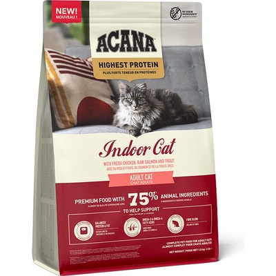 ACANA HIGHEST PROTEIN INDOOR CAT 1,8 Kg