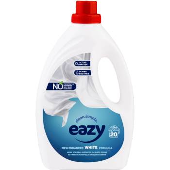 Eazy Течен перилен препарат 1.1л, 20пр - За бяло (1789)