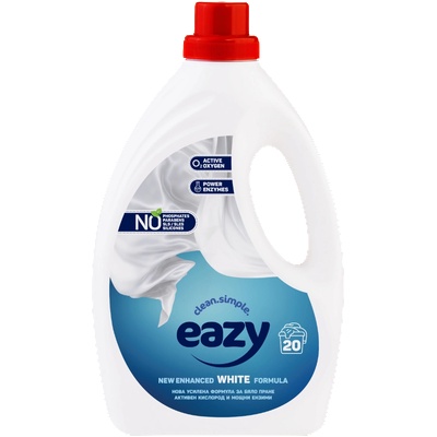 Eazy Течен перилен препарат 1.1л, 20пр - За бяло (1789)