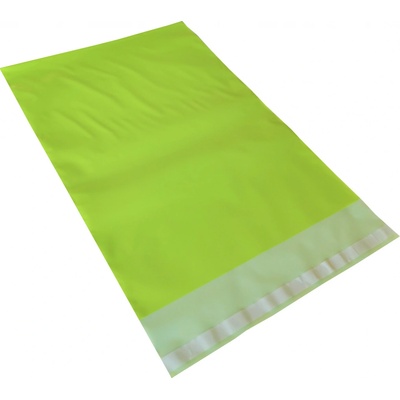 Přepravní plastová obálka barevná - zelená 10 kusů Barva: zelená, Rozměr: 250x350+50 mm
