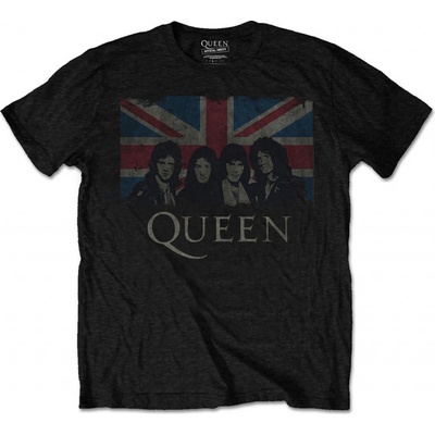 Rock Off Queen Vtge Union Jack čierna