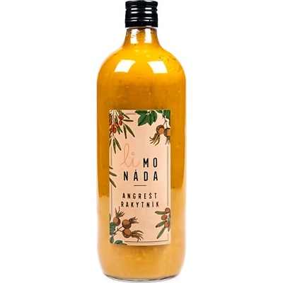 Monáda Sirup angrešt & rakytník 1 l