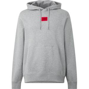 HUGO BOSS Суичър Hugo Mens HUGO Daratschi Drawstring Hoodie - Contemporary Streetwear Design - Grey 029