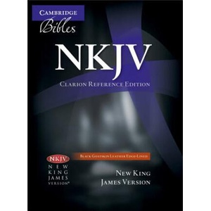 NKJV Clarion Reference Bible, Black Edge-lined Goatskin Leather, NK486: XE | Cambridge University Press (ISBN: 9781107620094)